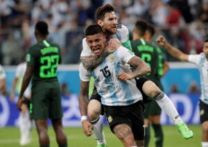 Lionel Messi vil lokke Marcos Rojo til Inter Miami.