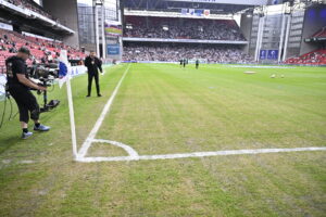 Parkens underlag ser ikke godt ud