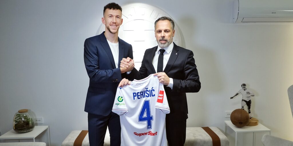 Ivan Perisic præsenteres i Hajduk Split