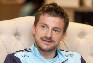 Anderlechts Anders Dreyer sidder iført landsholdstøj