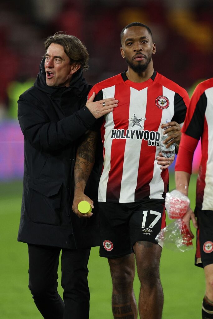 Thomas Frank var glad for at have Ivan Toney tilbage for Brentford