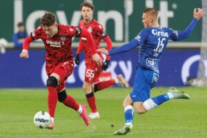 Andreas Skov Olsen noterede sig for en assist, da Club Brugge sejrede over Gent.