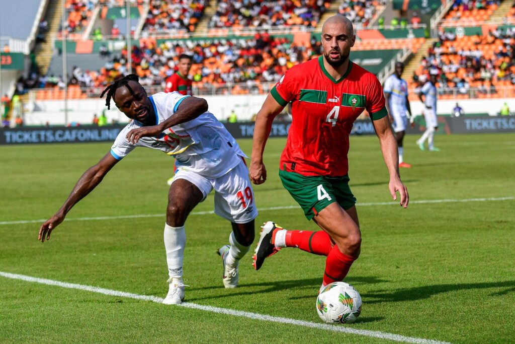Marokko og DR Congo spillede søndag eftermiddag uafgjort.