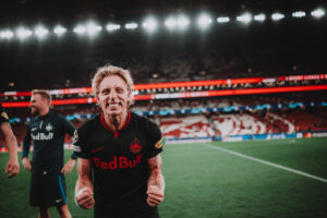 Mads Bidstrup er glad for sin start i Red Bull Salzburg.