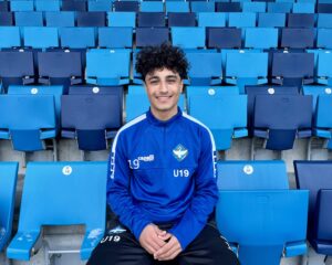 Saman Jalaei sidder for HB Køge