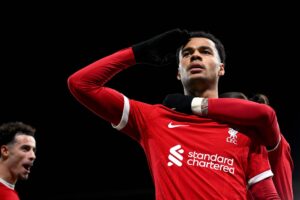 Cody Gakpo blev matchvinder for Liverpool mod Fulham.