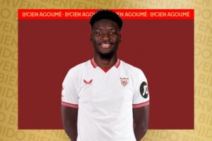 Lucien Agoumé er blevet lejet ud til Sevilla fra Inter.