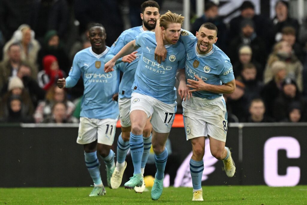 Kevin De Bruyne har været i Manchester City siden 2015.