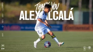 Manchester City har hentet Alex Alcalá i LA Galaxy.