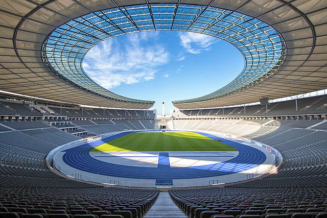 Hvor og hvornår spilles EM-finalen 2024? Olympiastadion i Berlin danner rammen om EM-finalen 2024 søndag den 14. juli.