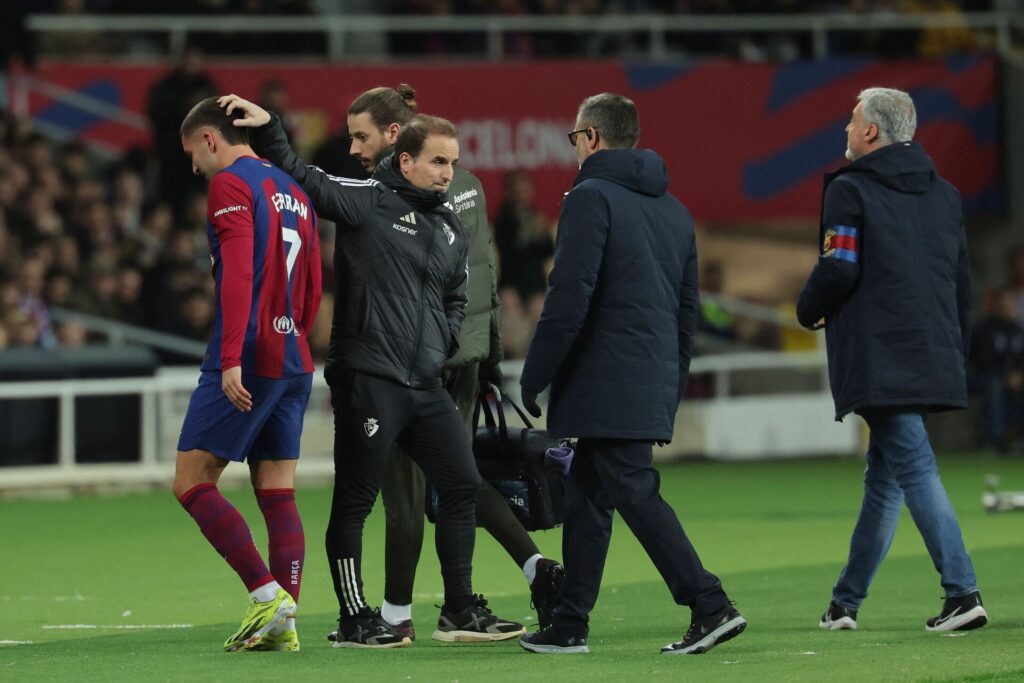 Ferran Torres måtte gå skadet fra banen, da FC Barcelona vandt 1-0 hjemme mod Osasuna.