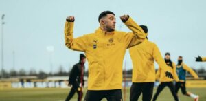 Jadon Sancho er glad for at være tilbage i Dortmund