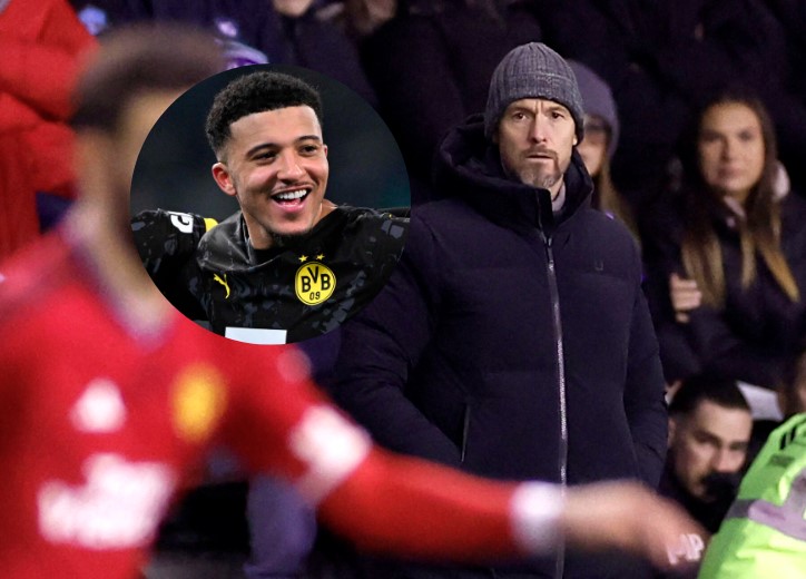 Der har været problemer med Jadon Sancho i Manchester United fra dag et siger Erik ten Hag.