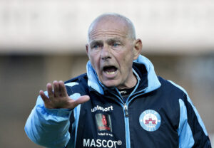 Viggo Jensen dengang han var træner i Silkeborg IF