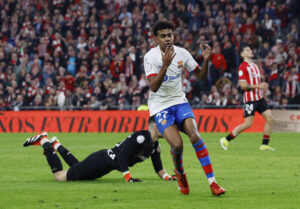 Lamine Yamal og resten af FC Barcelona er ude af den spanske pokalturnering.