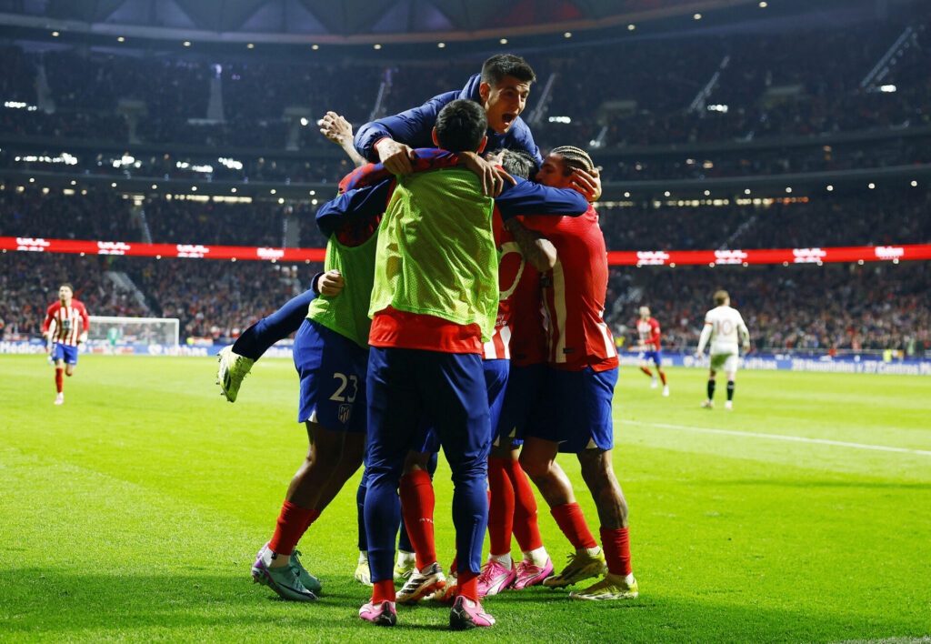 Atlético Madrid slår Sevilla ud af Copa del Rey.