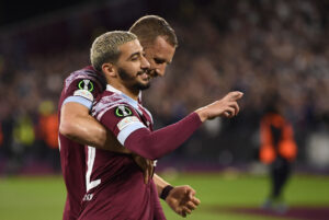 Saïd Benrahma kan være på vej til Olympique Lyon, da den franske klub har budt på West Ham-spilleren.