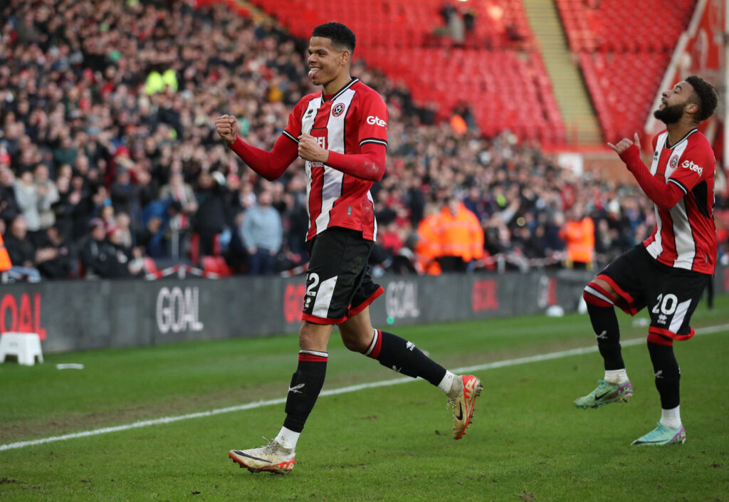 Osula på tavlen i Sheffield United-nederlag på 2-5 mod Brighton