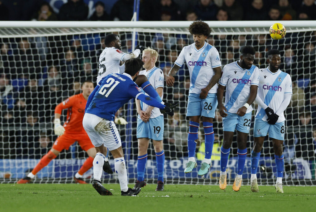 André Gomes i scorede mod Crystal Palace i FA Cuppen.