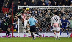 Stoke tabte 2-4 til Brighton lørdag i FA Cup.