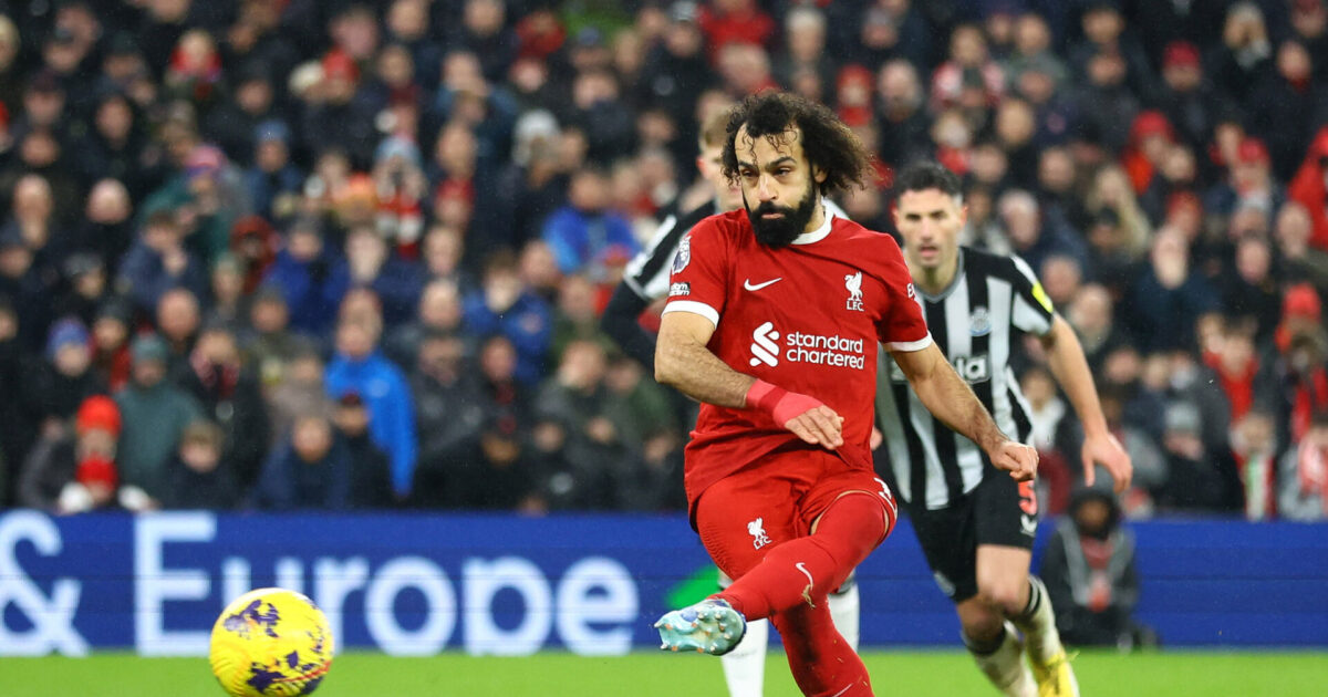 Mål og Highlights: Liverpool vinder vanvittigt underholdene seksmålskamp mod Newcastle Foto: Carl Recine/Reuters/Ritzau Scanpix