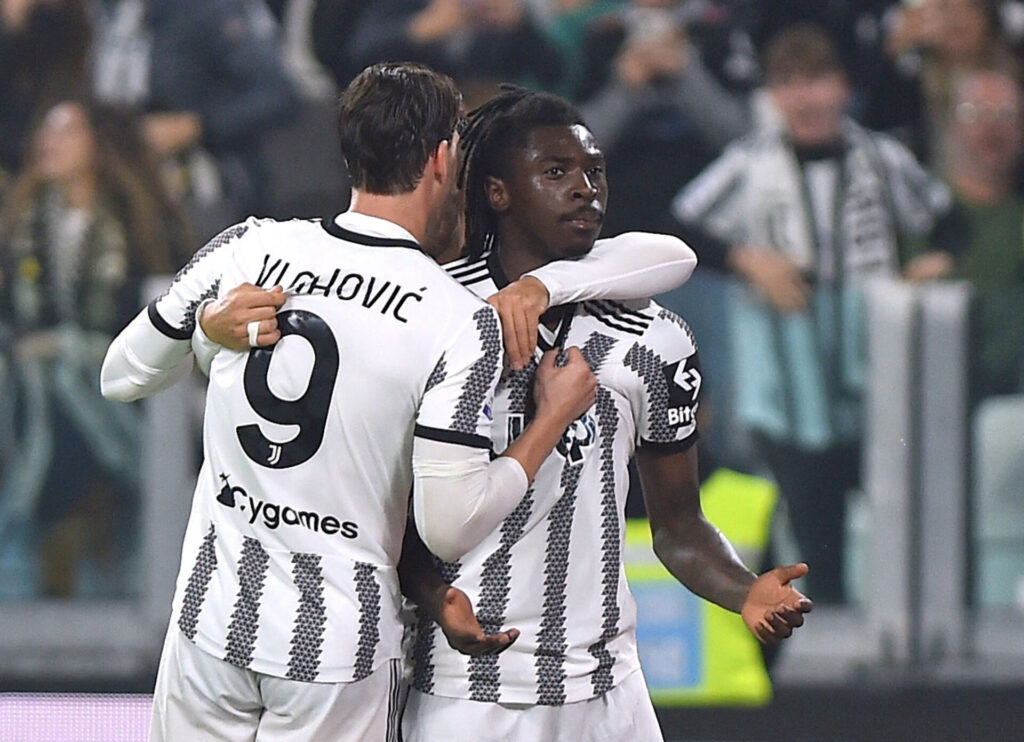 To klubber kæmper om Juventus' Moise Kean ifølge Gianluca Di Marzio.