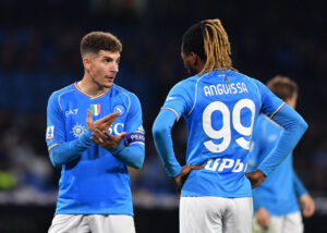 Napoli på hjemmebane mod Monza i Serie A.
