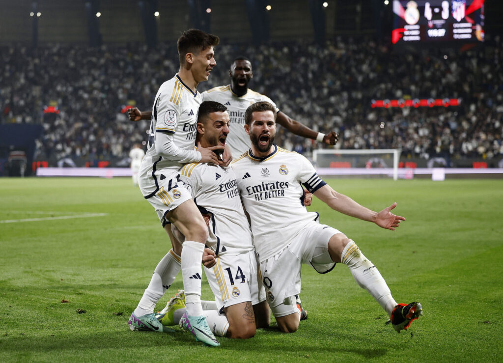 Real Madrid er i Super Cup finalen efter et sandt drama.