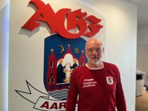 AGF-cheftræner Uwe Rösler efter træning på Fredensvang.