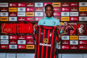 Luis Sinisterra præsenteres i Bournemouth