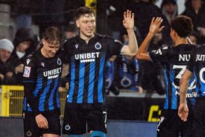 Andreas Skov Olsen og Casper Nielsen scorede i Club Brugges sejr over Eupen.