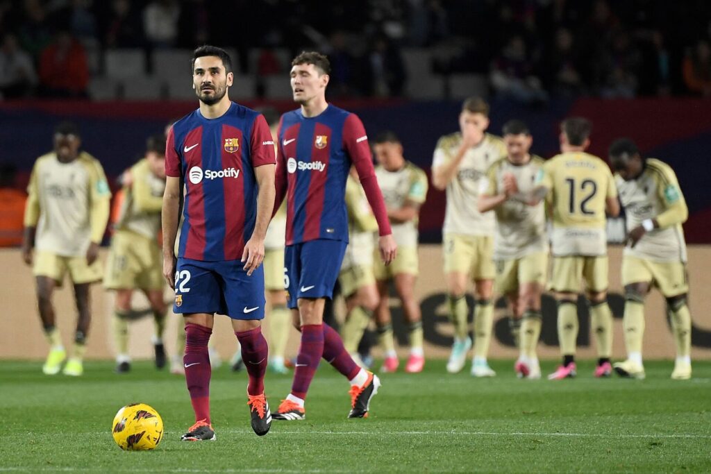Andreas Christensen i kamp for FC Barcelona, hvor de igen har smidt point i topstriden i LaLiga.