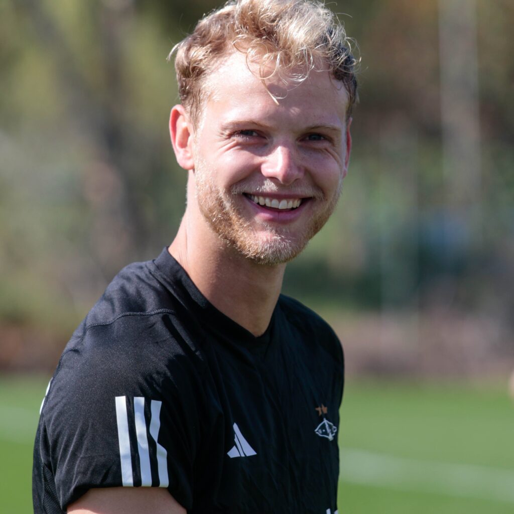 Morten Bjørlo smiler for Rosenborg