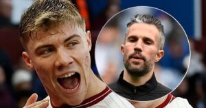 Rasmus Højlund har fået hjælp af en af Manchester Uniteds største stjerner