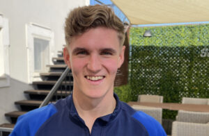 Elias Jeler på FCK's træningslejr