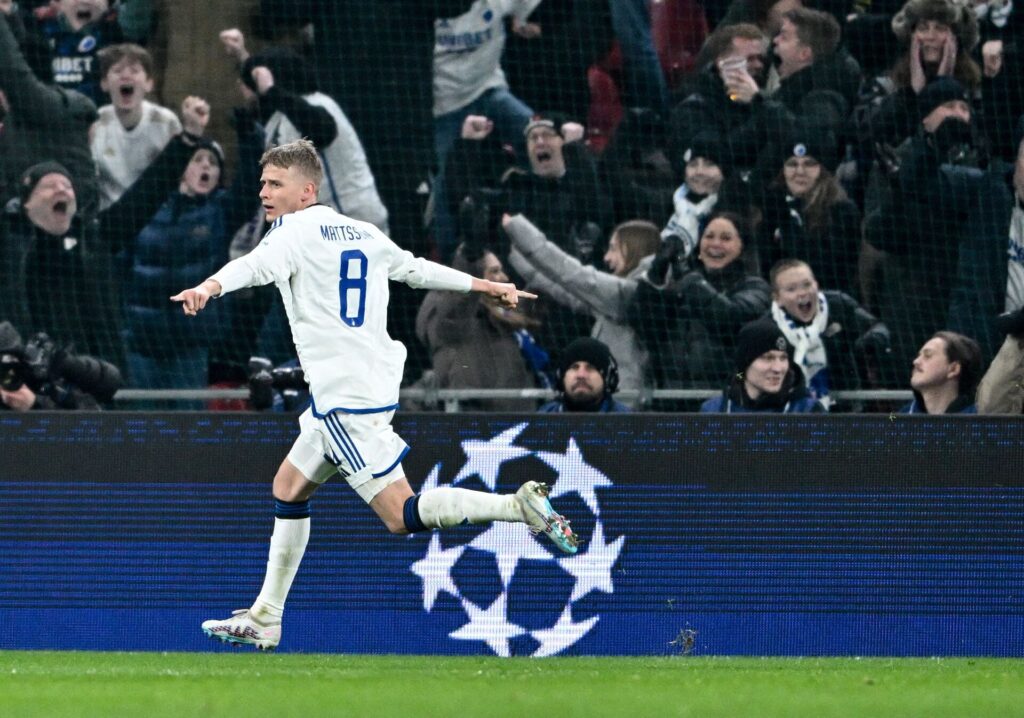 Magnus Mattsson er på ugens hold i Champions League efter sin debut for F.C. København.