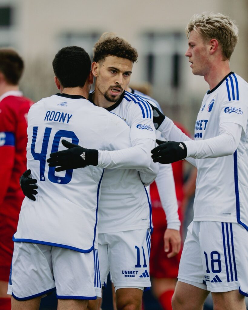 FCK har netop vundet 2-1 over FC Helsingør i en testkamp