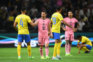 Lionel Messi og Inter Miami tabte torsdag aften 6-0 mod Ronaldos Al Nassr.
