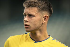 Filip Bundgaard skal vænne sig til mange nye ting i Brøndby IF. Også sproget.