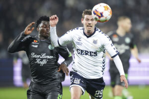 Frederik Brandhof har fået meget spilletid for AGF på det seneste.