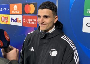 Mohamed Elyounoussi efter Manchester City-kampen.