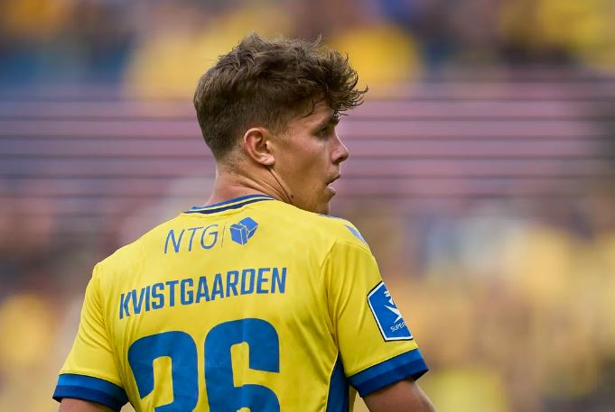 Mathias Kvistgaarden i kamp for Brøndby