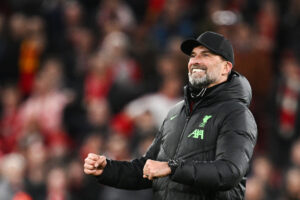 Jürgen Klopp inden Carabao Cup-finalen mellem Liverpool og Chelsea