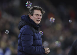 Thomas Frank er godt irriteret over den Brentfords præstation mandag aften.