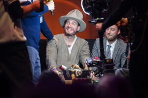 Nicklas Bendtner var med i Offside mandag aften.