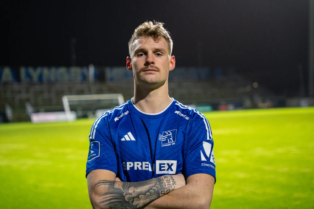 Nikolai Baden Frederiksen skal tørne ud for Lyngby Boldklub.