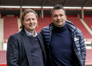 Henriksen sammen med Heidel