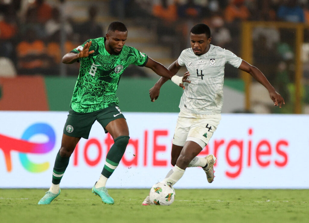 Der blev onsdag aften spillet semifinale mellem Nigeria og Sydafrika ved AFCON.