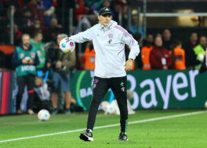 Thomas Tuchel og resten af Bayern München fik prygl af Bayer Leverkusen.