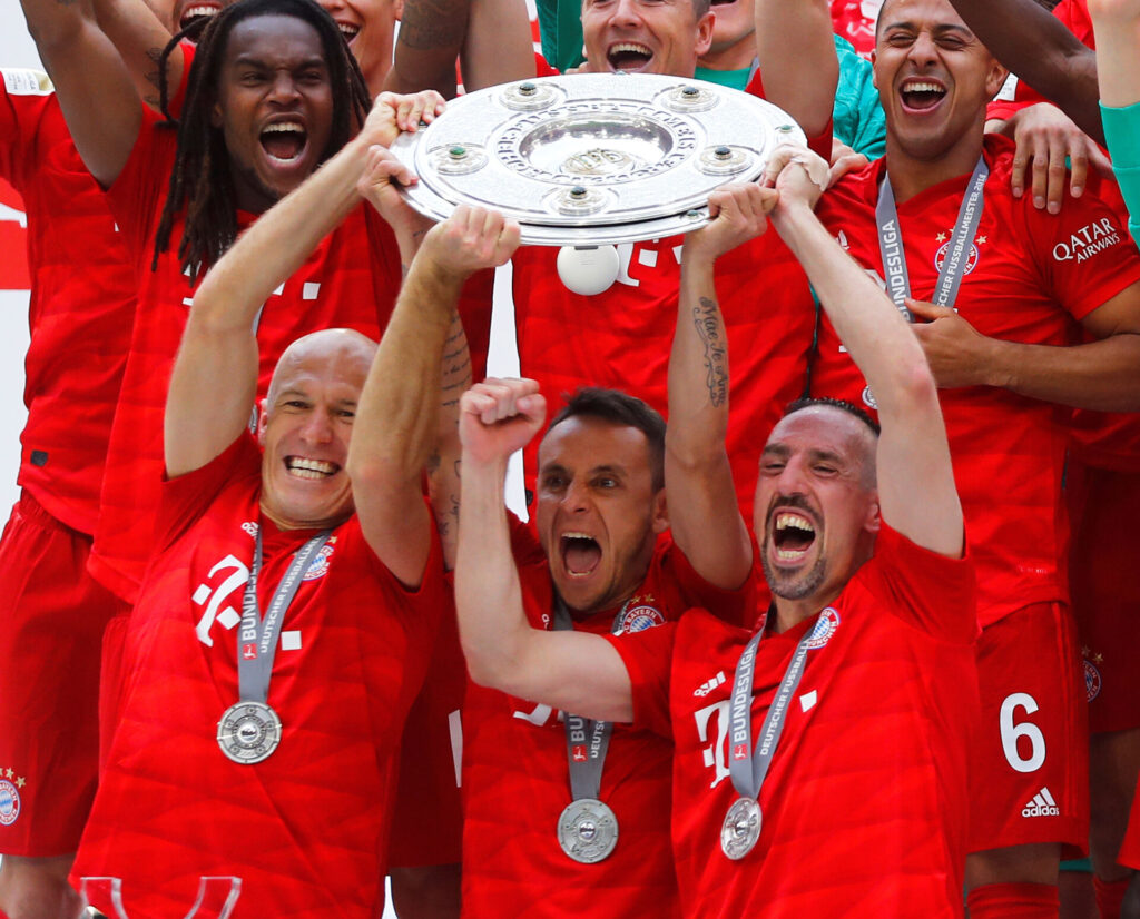 Ribery spøger i Bayern München.